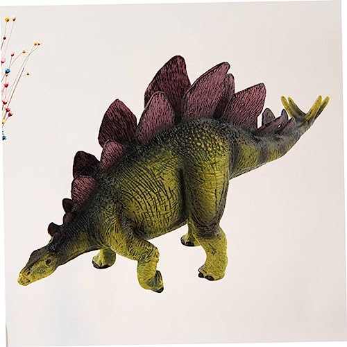 Gatuida Stegosaurus Modell Dinosaurier Spielzeug Lebensechtes Ornament für Kinder und Sammler Handgefertigtes Kunststoffmodell für Schreibtisch Dekoration von Gatuida