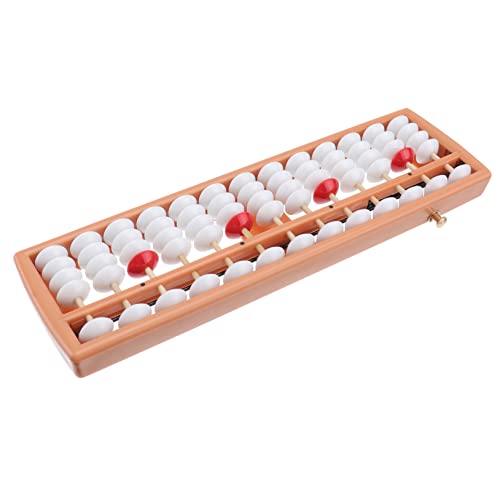 Gatuida Abacus Spielzeug für Kinder 13-Stufiger Rechenrahmen Mathe Lernspielzeug aus Kunststoff Tragbar für Kindergarten und Grundschule Pädagogisches Zählspielzeug von Gatuida