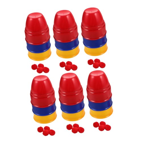 Gatuida 10 Sätze Becher und Bälle Kit Zaubertricks für Jugendliche für Geburtstagsfeiern und Familienfeiern Gatuida 10 Sätze Becher und Bälle Kit Zaubertricks für Jugendliche für Geburtstagsfeiern und Familienfeiern von Gatuida