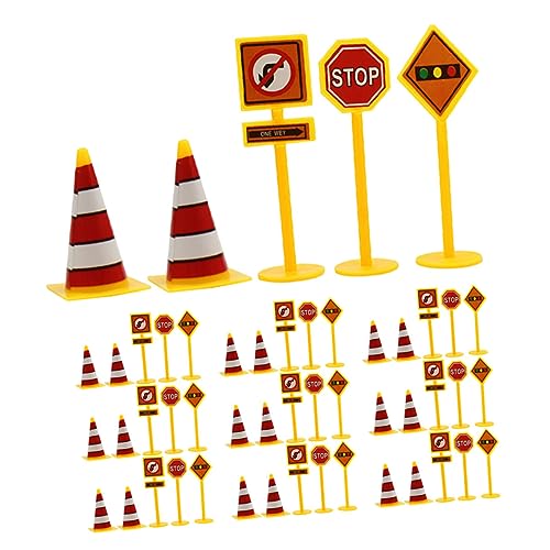 Gatuida 10 Sätze Teiliges Verkehrszeichen Spielset für Pädagogisches Verkehrserziehungsspielzeug mit Straßenschildern und Absperrungen Fördert Verkehrssicherheit und Kreatives Rollenspiel Gatuida 10 Sätze Teiliges Verkehrszeichen Spielset für Pädagogisches Verkehrserziehungsspielzeug mit Straßenschildern und Absperrungen Fördert Verkehrssicherheit und Kreatives Rollenspiel von Gatuida