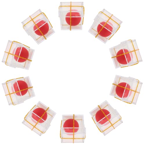 Gatuida 10 Sätze Transparente Box Ball Durchdringung Trick Requisiten Interaktive Party Performance für Bühnenauftritte und Events Gatuida 10 Sätze Transparente Box Ball Durchdringung Trick Requisiten Interaktive Party Performance für Bühnenauftritte und Events von Gatuida
