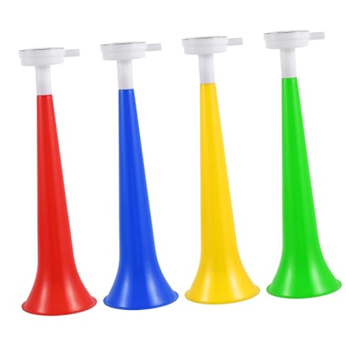 Gatuida 10 Stück 1 Plastikhornspielzeug Macher Kabeljau Hersteller Lärm Jubelnde Requisiten Jubelnde Horntrompete Sport Party Streich Kid -trompete Pop Bunt Kind Jubelnde Stütztrompete von Gatuida