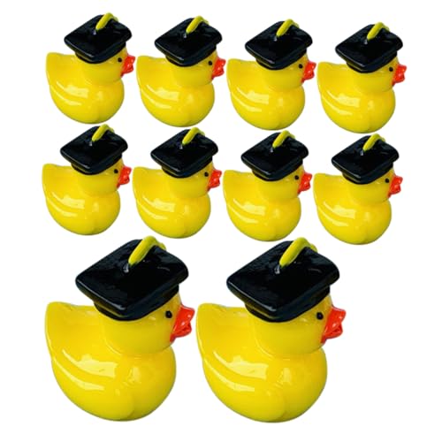 Gatuida 10 Stück Abschlusshut Duckling Ornamente Mikrospielzeug Mini-Dinge Kleine Ente Ornamente Miniaturtiere zum Verstecken Mini-Puppenhauszubehör süße Minidinger Harz Yellow Gatuida 10 Stück Abschlusshut Duckling Ornamente Mikrospielzeug Mini-Dinge Kleine Ente Ornamente Miniaturtiere zum Verstecken Mini-Puppenhauszubehör süße Minidinger Harz Yellow von Gatuida
