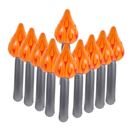 Gatuida 10 Stück Aufblasbarer Flammenballon Flackern Lustiges Fackelspielzeug Aufblasbare Flamme Tu So, Als Würdest Du Fackel Drinnen Fackel-partygeschenke Künstliches Feuer Pvc Gatuida 10 Stück Aufblasbarer Flammenballon Flackern Lustiges Fackelspielzeug Aufblasbare Flamme Tu So, Als Würdest Du Fackel Drinnen Fackel-partygeschenke Künstliches Feuer Pvc von Gatuida