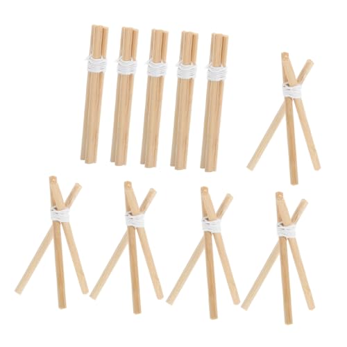 Gatuida 10 Stück Authentisches Puppenhaus Zubehör für Halloween und Camping Szenen Aus Robustem Holz für Kreative DIY Projekte Gatuida 10 Stück Authentisches Puppenhaus Zubehör für Halloween und Camping Szenen Aus Robustem Holz für Kreative DIY Projekte von Gatuida