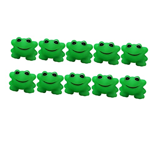 Gatuida 10 Stück Froschspielzeug im Wasser badewannenspielzeug kinderbadewanne Water Toy Dekoration fürs Bad Bathtub Badespielzeug für Babys Duschspielzeug nehmen Green Gatuida 10 Stück Froschspielzeug im Wasser badewannenspielzeug kinderbadewanne Water Toy Dekoration fürs Bad Bathtub Badespielzeug für Babys Duschspielzeug nehmen Green von Gatuida