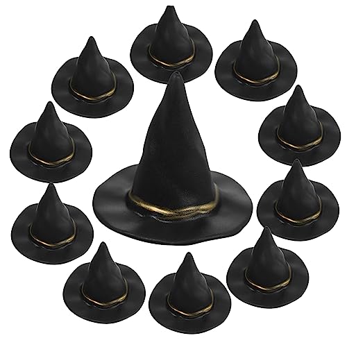 Gatuida 10 Stück Hexenhüte Teiliges für Puppenhaus Kreative Halloween Deko und Bastelideen Miniaturhüte für Diy Kleine Figuren und Feiern Gatuida 10 Stück Hexenhüte Teiliges für Puppenhaus Kreative Halloween Deko und Bastelideen Miniaturhüte für Diy Kleine Figuren und Feiern von Gatuida