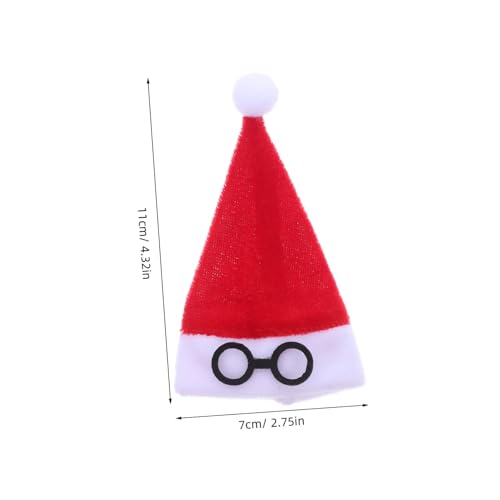 Gatuida 10 Stück Mini-weihnachtsmütze Winzige Weihnachtshüte Weihnachtlicher Utensilienhalter Besteckbeutel Für Besteck Puppenhauszubehör Utensilienhülle Miniaturhüte Mini-hüte Rot Flanell Gatuida 10 Stück Mini-weihnachtsmütze Winzige Weihnachtshüte Weihnachtlicher Utensilienhalter Besteckbeutel Für Besteck Puppenhauszubehör Utensilienhülle Miniaturhüte Mini-hüte Rot Flanell von Gatuida