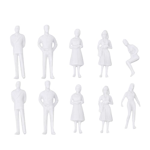 Gatuida 10 Stück Miniature People Figures Teiliges für DIY Dekoration für Puppenhaus und Miniaturlandschaften Langlebige Figuren für Modellbau und Architektur Gatuida 10 Stück Miniature People Figures Teiliges für DIY Dekoration für Puppenhaus und Miniaturlandschaften Langlebige Figuren für Modellbau und Architektur von Gatuida