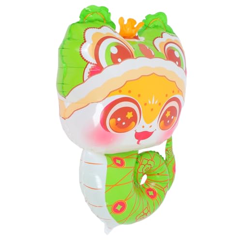 Gatuida 10 Stück Schlangenballon Halloween Kleine Spielzeuge Schlangen-geburtstagsparty-dekorationen Schlangendekorationen Halloween- Schlangenspielzeug Green Plastik von Gatuida
