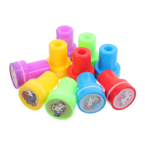 Gatuida 10 Stück Teiliges Einhorn Stempel für Party Mitgebsel Süße Stempel für DIY Basteln Klare Cartoon Muster für Geburtstag und Kreative Beschäftigung Gatuida 10 Stück Teiliges Einhorn Stempel für Party Mitgebsel Süße Stempel für DIY Basteln Klare Cartoon Muster für Geburtstag und Kreative Beschäftigung von Gatuida