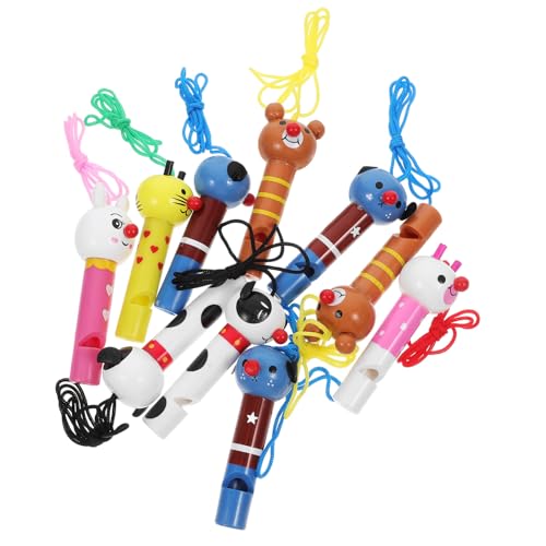 Gatuida 10 Stück Teiliges Holzpfeifen Tierischen Motiven Pädagogisches Kinderspielzeug Ab Jahren Bunte Sichere Flöten für Drinnen und Draußen Fördert Kreativität und Feinmotorik bei Gatuida 10 Stück Teiliges Holzpfeifen Tierischen Motiven Pädagogisches Kinderspielzeug Ab Jahren Bunte Sichere Flöten für Drinnen und Draußen Fördert Kreativität und Feinmotorik bei von Gatuida