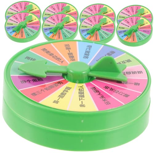 Gatuida 10 Stück Teiliges Kleines Rotierendes Strafraddrehspiel Tischplatte Partyspiel Interaktives Familienspiel mit DIY beschriftung für Erwachsene Gatuida 10 Stück Teiliges Kleines Rotierendes Strafraddrehspiel Tischplatte Partyspiel Interaktives Familienspiel mit DIY beschriftung für Erwachsene von Gatuida