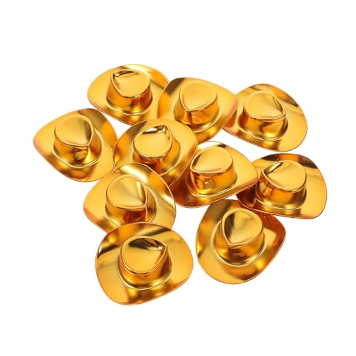 Gatuida 10 Stück Teiliges Mini Cowboy Hüte Kunststoff Kleine Western Hüte für Puppendekoration DIY Basteln Party Zubehör für Rollenspiele und Accessoires Gatuida 10 Stück Teiliges Mini Cowboy Hüte Kunststoff Kleine Western Hüte für Puppendekoration DIY Basteln Party Zubehör für Rollenspiele und Accessoires von Gatuida