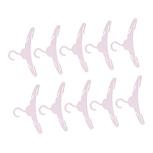 Gatuida 10 Stück Teiliges Mini Puppen Kleiderbügel aus Kunststoff für Puppenoutfits zur Aufbewahrung und Organisation von Puppenkleidung für Kindergeburtstage und Feiertage Gatuida 10 Stück Teiliges Mini Puppen Kleiderbügel aus Kunststoff für Puppenoutfits zur Aufbewahrung und Organisation von Puppenkleidung für Kindergeburtstage und Feiertage von Gatuida
