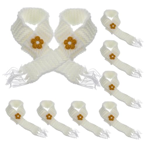 Gatuida 10 Stück Teiliges Mini Strickschals Weiß Weicher Verstellbarer Puppenschal Dekoratives DIY Accessoire für Puppen Flaschen Partydeko Kawaii Mini Schal für Bastelprojekte Gatuida 10 Stück Teiliges Mini Strickschals Weiß Weicher Verstellbarer Puppenschal Dekoratives DIY Accessoire für Puppen Flaschen Partydeko Kawaii Mini Schal für Bastelprojekte von Gatuida