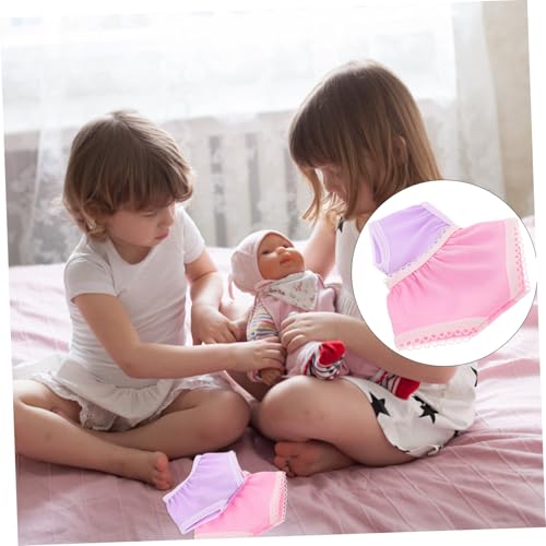 Gatuida 10 Stück Teiliges Puppenunterwäsche Weiche Waschbare Puppenpanties Verarbeitung Bequemes Ausziehen Geeignet für Puppen als für Puppenliebhaber Gatuida 10 Stück Teiliges Puppenunterwäsche Weiche Waschbare Puppenpanties Verarbeitung Bequemes Ausziehen Geeignet für Puppen als für Puppenliebhaber von Gatuida