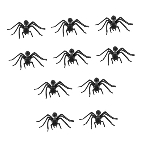 Gatuida 10 Stück Teiliges Realistische Schwarze Deko Halloween Streichspielzeug für Party April Fools Ghost Festival Kinderfreundlich Sicher Gatuida 10 Stück Teiliges Realistische Schwarze Deko Halloween Streichspielzeug für Party April Fools Ghost Festival Kinderfreundlich Sicher von Gatuida