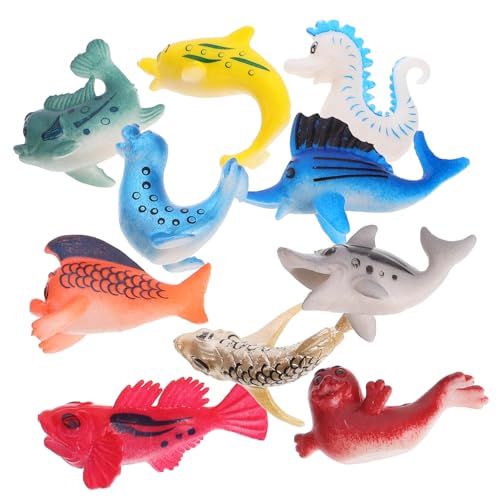 Gatuida 10 Stück Teiliges Set PVC Meerestiere Figuren Simulation Meeres Tiermodelle Lernspielzeug Partydeko Fotorequisite Langlebig Gatuida 10 Stück Teiliges Set PVC Meerestiere Figuren Simulation Meeres Tiermodelle Lernspielzeug Partydeko Fotorequisite Langlebig von Gatuida