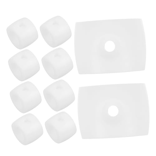 Gatuida 10 Stück Teiliges Tischfußball Stopper Ringe aus Kunststoff Präzise Positionierer für Standard Kickertische Installieren Langlebiges Zubehör für Verbessertes Spielvergnügen von Gatuida