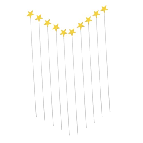 Gatuida 100 Stück Bunte Sterne Tortendeko aus Weichem Schwamm Wiederverwendbare Cupcake Toppers für Geburtstagstorten Vielseitige Stern Dessertdekoration für Party und Shower Gatuida 100 Stück Bunte Sterne Tortendeko aus Weichem Schwamm Wiederverwendbare Cupcake Toppers für Geburtstagstorten Vielseitige Stern Dessertdekoration für Party und Shower von Gatuida