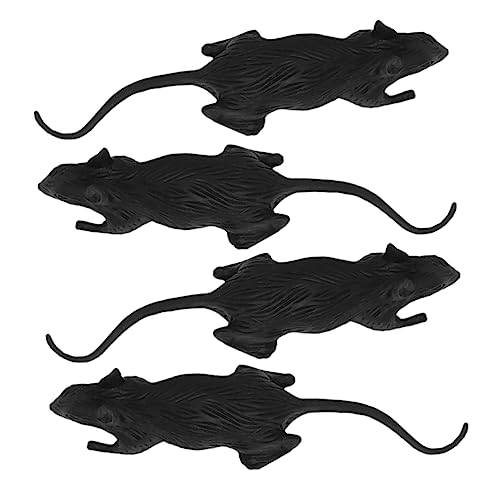 Gatuida 100 Stück Halloween Scherzspielzeug Realistische Ratten für Halloween Partys und Aprilscherze Deko für Geisterhäuser Robustes und Lebensechtes Design Gatuida 100 Stück Halloween Scherzspielzeug Realistische Ratten für Halloween Partys und Aprilscherze Deko für Geisterhäuser Robustes und Lebensechtes Design von Gatuida