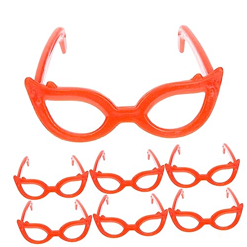 Gatuida 100 Stück Mini Brillen Puppenbrillen Zubehör Für Puppen Brillen Modepuppen Mini Brillen Für Puppen Hundebrillen Für Kleine Hunde Puppen Sonnenbrillen Für Zwerge von Gatuida