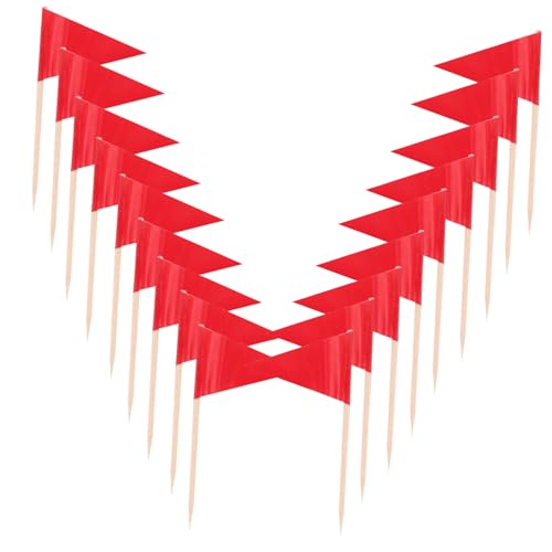 Gatuida 100stücke Leere Zahnstocher-fähnchen Mini-dreieck Einfarbig Für Vorspeisen Cupcakes Obst Käse Party-dekorationen Lebensmittelmarker Gatuida 100stücke Leere Zahnstocher-fähnchen Mini-dreieck Einfarbig Für Vorspeisen Cupcakes Obst Käse Party-dekorationen Lebensmittelmarker von Gatuida