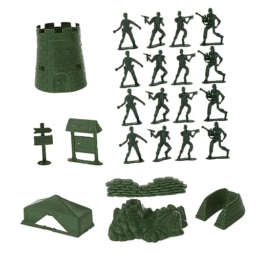 Gatuida 100 Stück Soldatenfiguren Modelle aus Kunststoff für Interaktive Actionfiguren für Spaß Fördert Kreativität für Rollenspiele und Wargaming Gatuida 100 Stück Soldatenfiguren Modelle aus Kunststoff für Interaktive Actionfiguren für Spaß Fördert Kreativität für Rollenspiele und Wargaming von Gatuida
