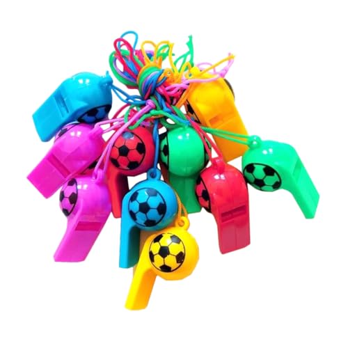 Gatuida 100 Stück Teiliges Fußballpfeifen mit Lanyard Bunte Trillerpfeifen als Fußball Mitgebsel für Kindergeburtstag Sportliche Partyfüllungen und Fanartikel zur Zufällige Farbe Gatuida 100 Stück Teiliges Fußballpfeifen mit Lanyard Bunte Trillerpfeifen als Fußball Mitgebsel für Kindergeburtstag Sportliche Partyfüllungen und Fanartikel zur Zufällige Farbe von Gatuida