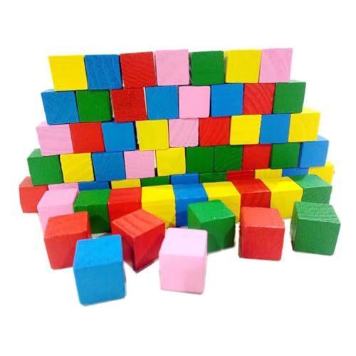 Gatuida 100 Stück Teiliges Kleine Holzbausteine Quadratisch Glatt Robust Pädagogisch für DIY Bastelprojekte Montessori Lernspielzeug Gatuida 100 Stück Teiliges Kleine Holzbausteine Quadratisch Glatt Robust Pädagogisch für DIY Bastelprojekte Montessori Lernspielzeug von Gatuida