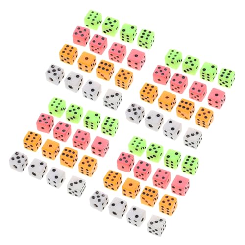 Gatuida 100 Stück Teiliges Mini Würfel Set Seitig Bunte Kleine Spielwürfel mit Quadratischen Ecken für Brettspiele Partyspiele Basteln und Sammeln Gatuida 100 Stück Teiliges Mini Würfel Set Seitig Bunte Kleine Spielwürfel mit Quadratischen Ecken für Brettspiele Partyspiele Basteln und Sammeln von Gatuida