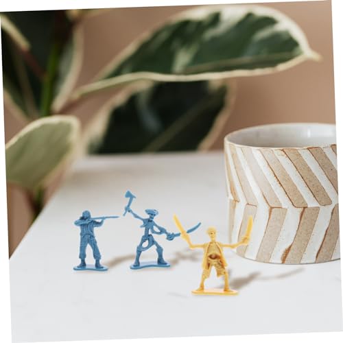 Gatuida 100 Stück Teiliges Piratensoldaten Set Mini Figuren aus Robustem Material Leichte Tragbare Piraten Soldaten Modelle für Rollenspiele und Dekoration Gatuida 100 Stück Teiliges Piratensoldaten Set Mini Figuren aus Robustem Material Leichte Tragbare Piraten Soldaten Modelle für Rollenspiele und Dekoration von Gatuida