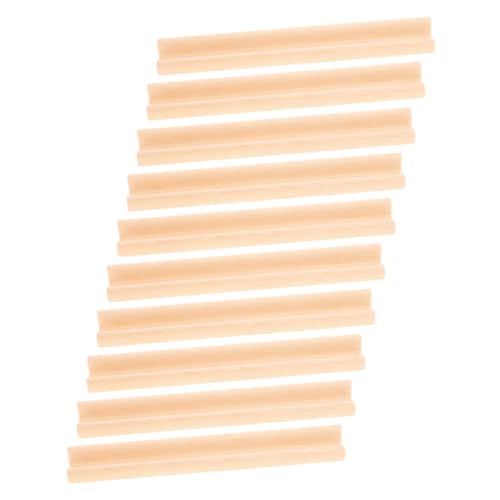 Gatuida 10Stücke Holz Domino Tabletts mit Schrägem Design Stabile Halter für Dominosteine für DIY Bastelprojekte und Alphabet Präsentationen Langlebig und Praktisch Gatuida 10Stücke Holz Domino Tabletts mit Schrägem Design Stabile Halter für Dominosteine für DIY Bastelprojekte und Alphabet Präsentationen Langlebig und Praktisch von Gatuida