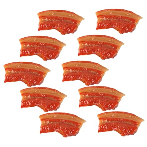 Gatuida 10Stücke Realistisches Simulation Fleischmodell für Dekoration und Fotografie Künstliches Durchwachsenes Fleisch für Hot Pot Restaurants Puppenhaus und Film Requisiten Gatuida 10Stücke Realistisches Simulation Fleischmodell für Dekoration und Fotografie Künstliches Durchwachsenes Fleisch für Hot Pot Restaurants Puppenhaus und Film Requisiten von Gatuida