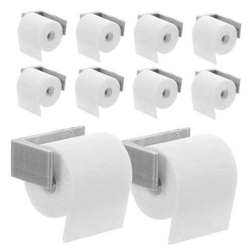 Gatuida 10Stücke Teiliges Puppenhaus Zubehör Set Realistische Toilettenpapierrolle mit Halter für Puppenhaus Badezimmer Dekoration Langlebiges Kunststoffspielzeug für Kreative Gatuida 10Stücke Teiliges Puppenhaus Zubehör Set Realistische Toilettenpapierrolle mit Halter für Puppenhaus Badezimmer Dekoration Langlebiges Kunststoffspielzeug für Kreative von Gatuida