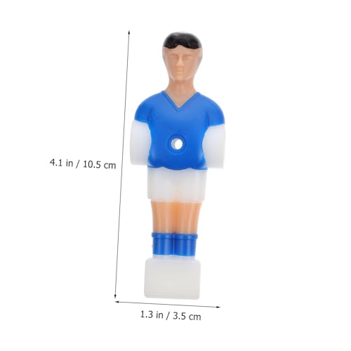 Gatuida 11 Stück Teiliges Tischfußball Ersatzspieler aus Langlebigem Kunststoff Farblich Bedruckte Foosball Figuren Einfach zu Montieren Praktisch für Reparatur und Ersatz von von Gatuida