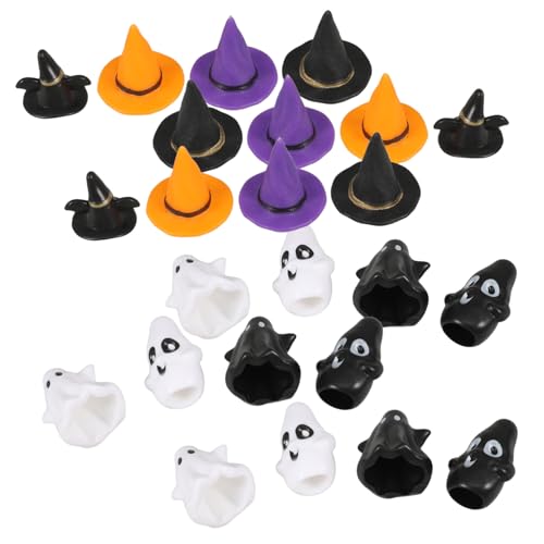 Gatuida 12 Sätze Mini-Geister-hexenhut Miniaturdekor Terrarium Winzige Geister Gartendekorationszubehör Miniatur-Halloween-Ornamente Winzige Halloween-Figuren Miniatursachen Plastik Gatuida 12 Sätze Mini-Geister-hexenhut Miniaturdekor Terrarium Winzige Geister Gartendekorationszubehör Miniatur-Halloween-Ornamente Winzige Halloween-Figuren Miniatursachen Plastik von Gatuida