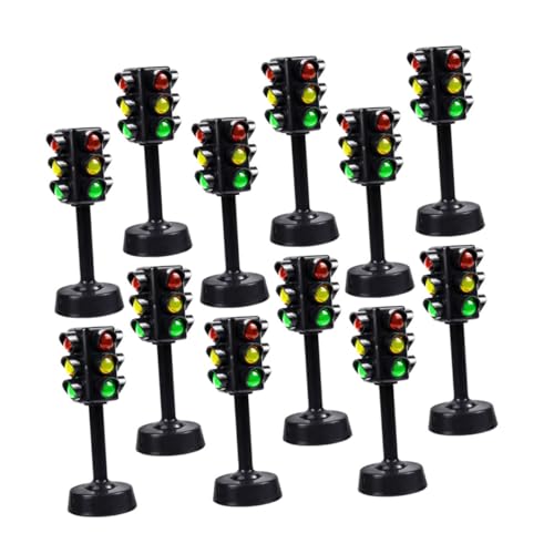 Gatuida 12 Stück Ampelspielzeug LED Mini Schild Lampe Straßenmodell Kreuzungslicht Für Kleinkinder Lichtspielzeug Bildung Kleinkindspielzeug Ampeln Kleines Ampel Gatuida 12 Stück Ampelspielzeug LED Mini Schild Lampe Straßenmodell Kreuzungslicht Für Kleinkinder Lichtspielzeug Bildung Kleinkindspielzeug Ampeln Kleines Ampel von Gatuida