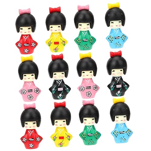 Gatuida 12 Stück Kinito Girl Doll Kimono-Puppe Weiblich Retro Kimono-mädchenpuppe Japan Erste Geisha-Puppe Kimono-Miniatur Mädchen-Statue Mini-Dekoration Mädchen PVC Gatuida 12 Stück Kinito Girl Doll Kimono-Puppe Weiblich Retro Kimono-mädchenpuppe Japan Erste Geisha-Puppe Kimono-Miniatur Mädchen-Statue Mini-Dekoration Mädchen PVC von Gatuida
