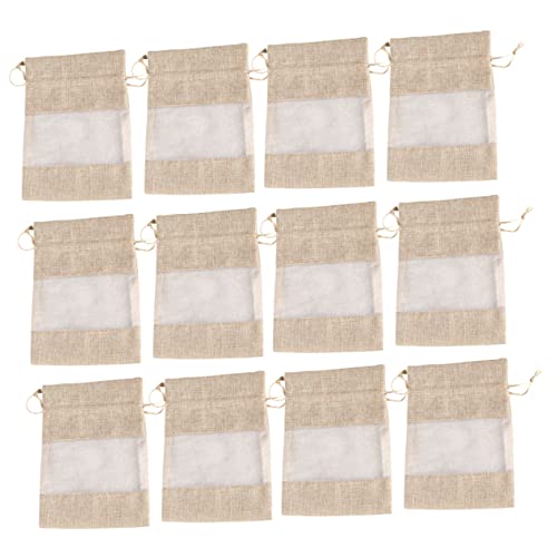 Gatuida 12 Stück Kleine Leinensäckchen mit Zugband Wiederverwendbare Geschenktüten für Schmuck Süßigkeiten Basteln und Aufbewahrung Verpackungstaschen für Party und Alltag Gatuida 12 Stück Kleine Leinensäckchen mit Zugband Wiederverwendbare Geschenktüten für Schmuck Süßigkeiten Basteln und Aufbewahrung Verpackungstaschen für Party und Alltag von Gatuida