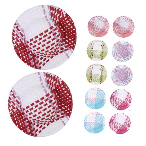 Gatuida 12 Stück Miniatur Hüte DIY Puppenhut Deko für Dollhouse Bunte Papier Stoffhüte Farben Bastelzubehör für und Kreative Projekte Gatuida 12 Stück Miniatur Hüte DIY Puppenhut Deko für Dollhouse Bunte Papier Stoffhüte Farben Bastelzubehör für und Kreative Projekte von Gatuida