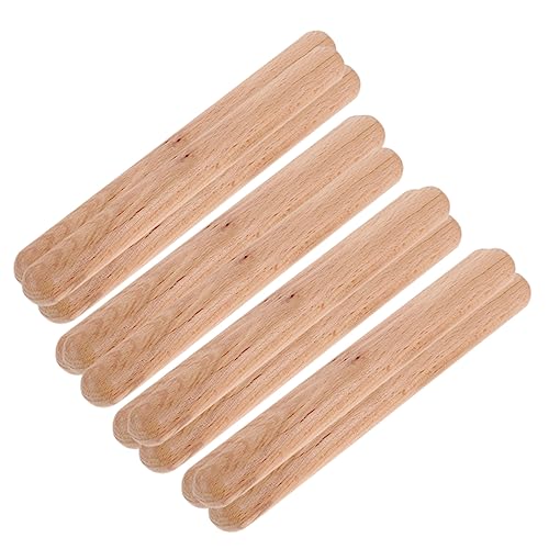 Gatuida 12 Stück Percussion Musik Schlagzeugstöcke Für Kindersichere Schlaginstrumente Für Mit Wiki Kinderfreundliche Werkzeuge Für Frühe Pädagogische Stöcke Aus Holz von Gatuida