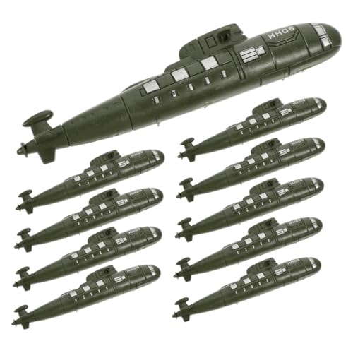 Gatuida 12 Stück Teiliges Boot Modelle Robuste Submarinen Statuen für Dekoration für Desktop Szenen und Fotorequisiten Gatuida 12 Stück Teiliges Boot Modelle Robuste Submarinen Statuen für Dekoration für Desktop Szenen und Fotorequisiten von Gatuida