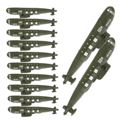 Gatuida 12 Stück Teiliges Militärische Boot Modelle Realistische Nachbildung Kreative Sandtisch spielzeuge Equipment Dekoration für Kinderzimmer Büro und Wohnräume von Gatuida