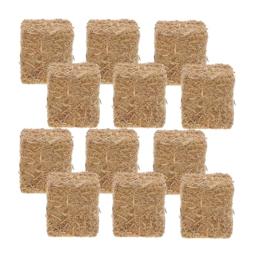 Gatuida 12 Stück Teiliges Mini Heuhaufen Quadratisch Realistische DIY Dekoration für Puppenhäuser Miniaturlandschaften Bauernhof Dioramen und Mini Gärten Gatuida 12 Stück Teiliges Mini Heuhaufen Quadratisch Realistische DIY Dekoration für Puppenhäuser Miniaturlandschaften Bauernhof Dioramen und Mini Gärten von Gatuida