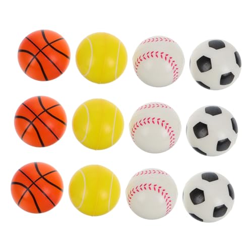 Gatuida 12 Stück Teiliges Mini aus Weichem PU Schaum Mini Baseball Tennis Basketball Fußball Stressabbau als Partydeko Mitgebsel für Erwachsene Gatuida 12 Stück Teiliges Mini aus Weichem PU Schaum Mini Baseball Tennis Basketball Fußball Stressabbau als Partydeko Mitgebsel für Erwachsene von Gatuida