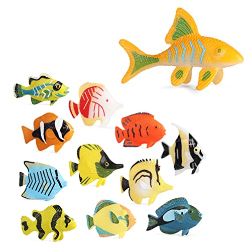 Gatuida 12 Stück Teiliges Miniatur Meerestiere Modell Realistische Dekofiguren für Kompakt und Langlebig für Schreibtisch Aquarium und Raumdekoration Gatuida 12 Stück Teiliges Miniatur Meerestiere Modell Realistische Dekofiguren für Kompakt und Langlebig für Schreibtisch Aquarium und Raumdekoration von Gatuida
