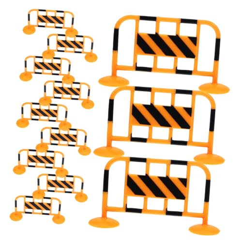 Gatuida 12 Stück Teiliges Miniatur Verkehrsabsperrungen Spielset aus Stabilem Harz Realistische Baustellenabsperrungen in Leuchtendem Orange Robustes Straßenspielzeug für Modellbauszenen Gatuida 12 Stück Teiliges Miniatur Verkehrsabsperrungen Spielset aus Stabilem Harz Realistische Baustellenabsperrungen in Leuchtendem Orange Robustes Straßenspielzeug für Modellbauszenen von Gatuida