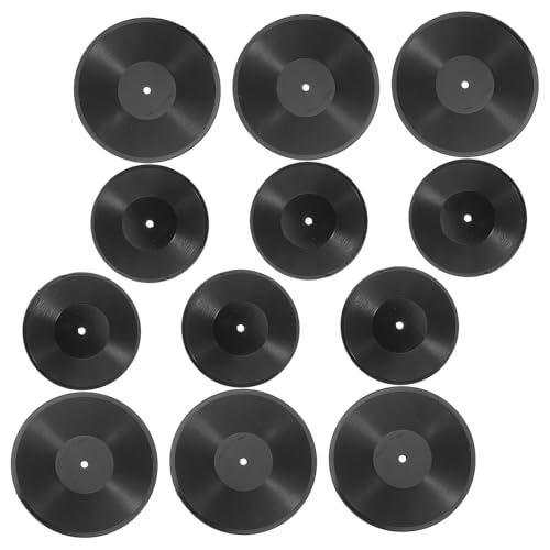 Gatuida 12 Stück Teiliges Miniatur Vinyl Schallplatten für Puppenhaus Vintage Dekoration Detailgetreue Mini Platten Modelle Sammler Schmuckstücke Puppenhaus Zubehör Schwarz und Mittelgroß Gatuida 12 Stück Teiliges Miniatur Vinyl Schallplatten für Puppenhaus Vintage Dekoration Detailgetreue Mini Platten Modelle Sammler Schmuckstücke Puppenhaus Zubehör Schwarz und Mittelgroß von Gatuida